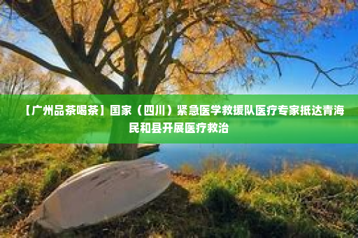 【广州品茶喝茶】国家（四川）紧急医学救援队医疗专家抵达青海民和县开展医疗救治